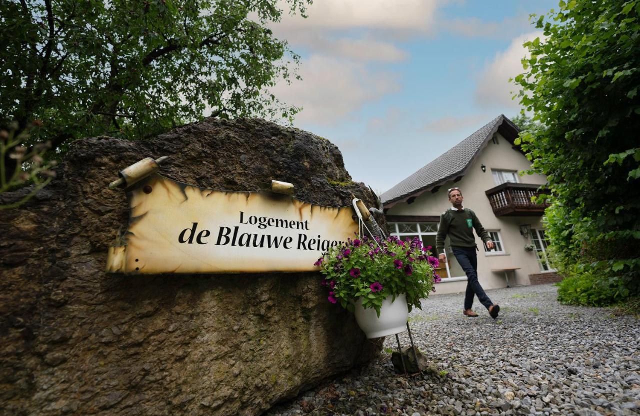 Logement De Blauwe Reiger Voeren Bagian luar foto